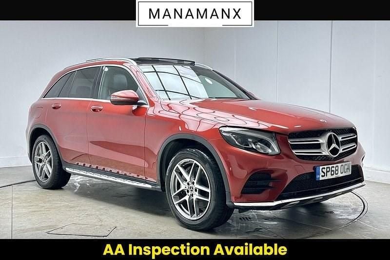 Used Mercedes GLC250 AMG line 211 HP (155 kW) 2018 Red SUV