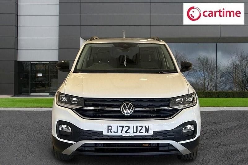 Used VW T-Cross Black Edition 110 HP (80 kW) 2022 White SUV