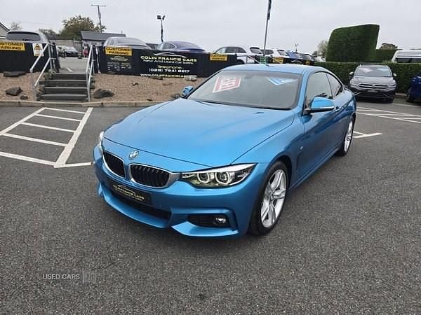 Blue Used 2019 BMW 420 M Sport Coupe | £20,750 (Expensive) - Image 1/4