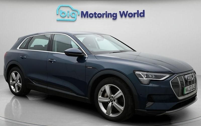 Used Audi e-tron 300 kW (408 HP) 2022 Blue SUV