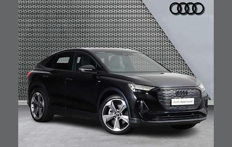 Used Audi Q4 Sportback e-tron Black Edition 206 kW (281 HP) 2025 Black SUV