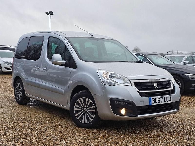 Silver Used 2017 Peugeot Partner Tepee Allure MPV | £10,681 (Fair price) - Image 1/4