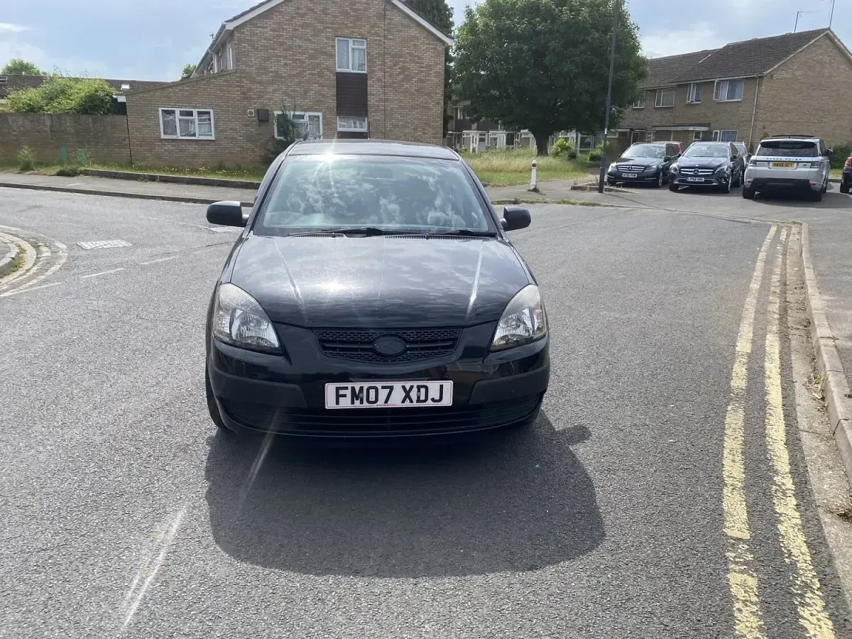 Used Kia Rio 2007 Black Hatchback