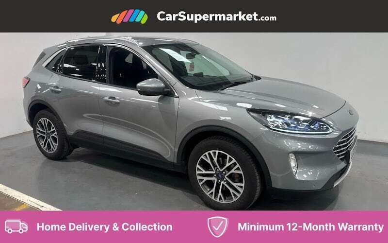 Silver Used 2023 Ford Kuga Titanium SUV | £18,597 (Fair price) - Image 1/4