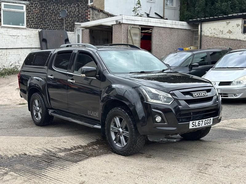 Black Used 2018 Isuzu D-Max Pickup | £12,995 (Expensive) - Image 1/4