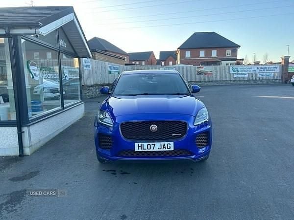 Used Jaguar E-Pace R-Dynamic 180 HP (132 kW) 2019 Blue SUV