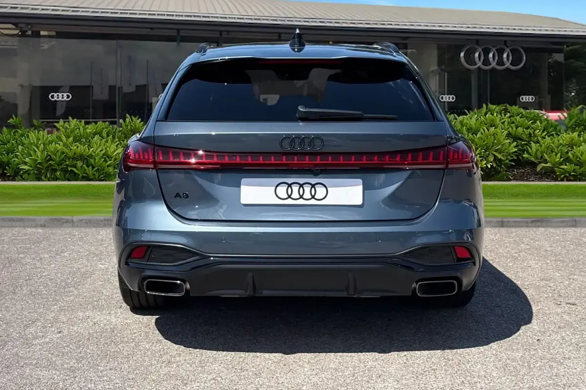 New Audi A5 Black Edition 2026 Blue Estate