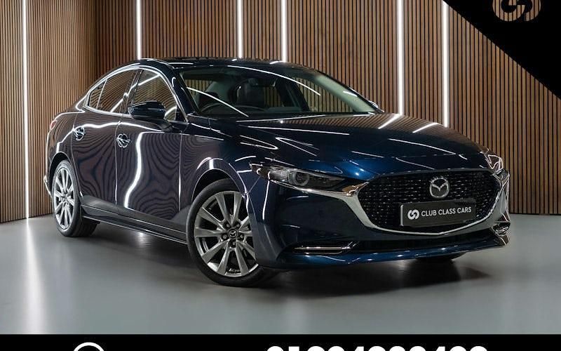 Usado Mazda 3 Inclusive 186 HP (136 kW) 2021 Azul Sedan