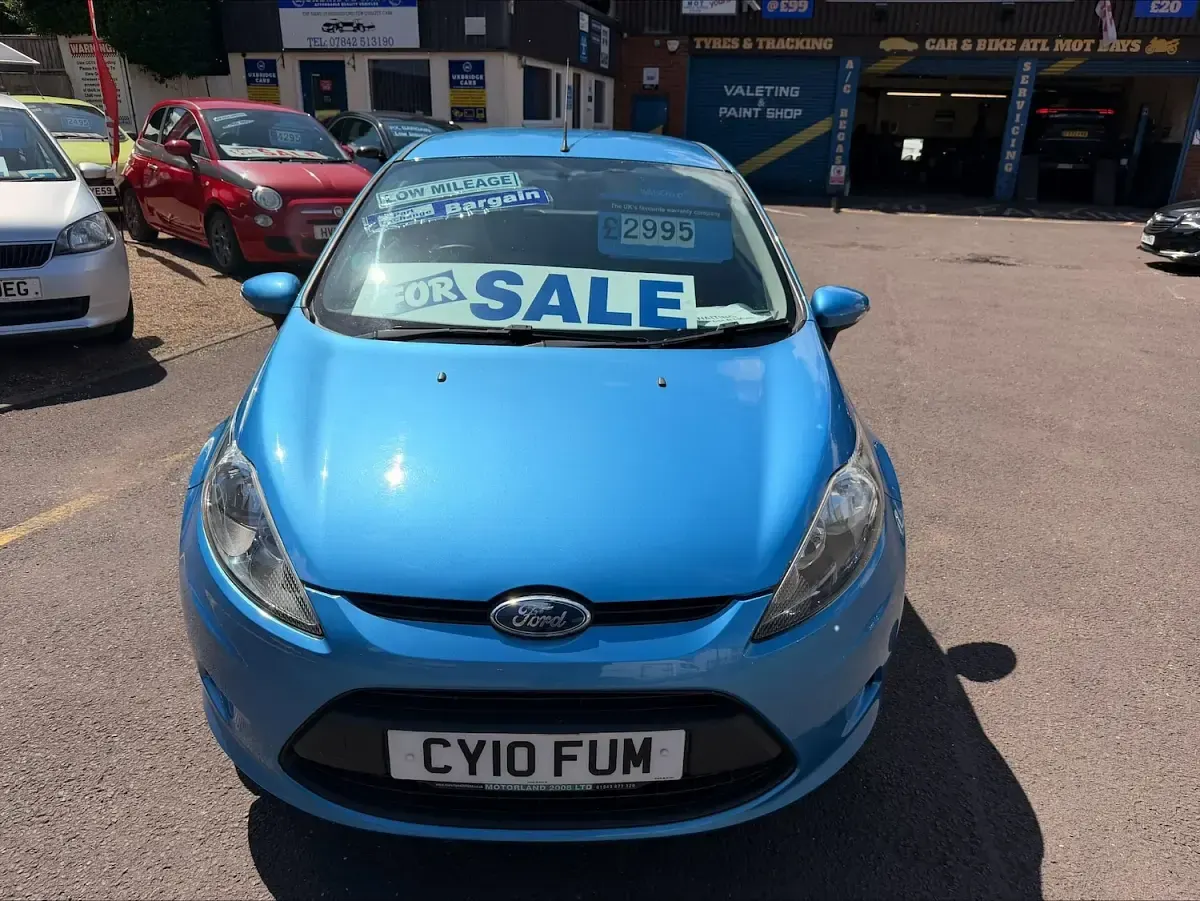 Used Ford Fiesta 2010 Blue Hatchback