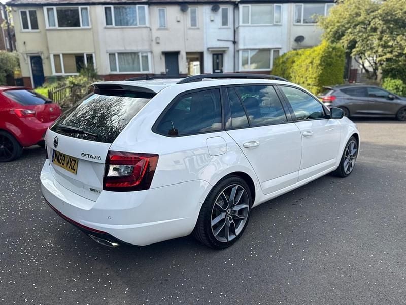 Used Skoda Octavia vRS 2020 White Estate