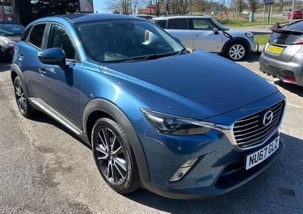 Blue Used 2017 Mazda CX-3 Inclusive SUV | £10,850 (Fair price) - Image 1/1