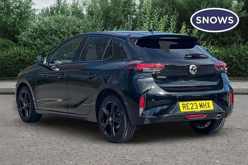 Used Vauxhall Corsa S 100 HP (73 kW) 2023 Black Hatchback