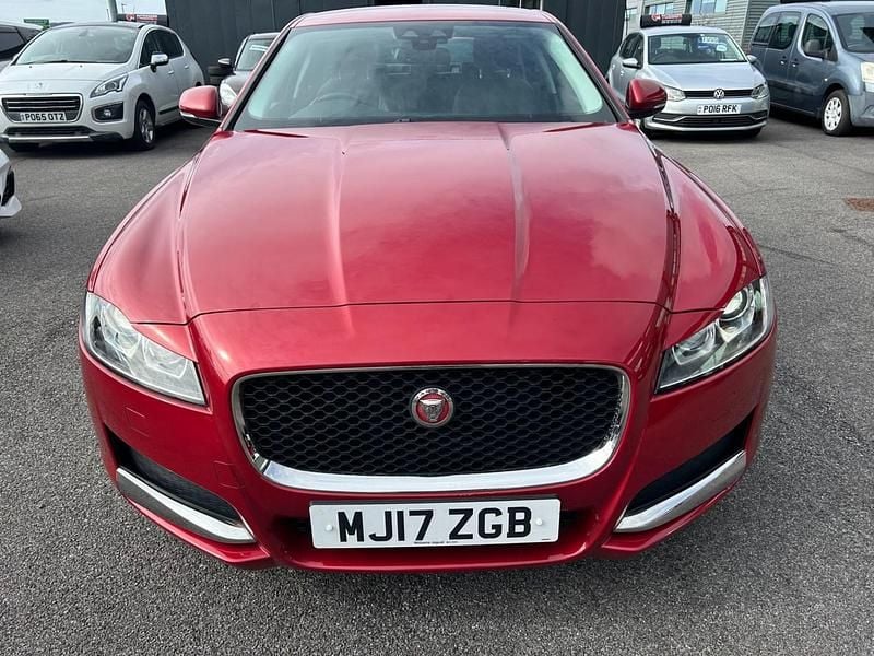 Used Jaguar XF Prestige 2017 Red Sedan