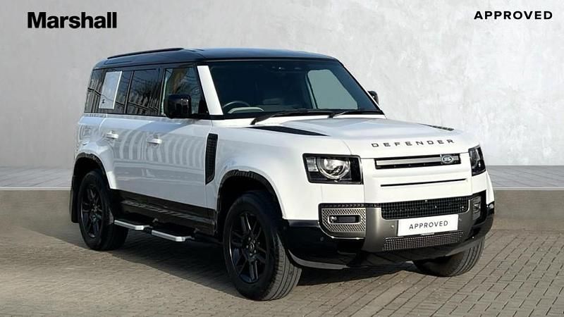 Used Land Rover Defender Dynamic 300 HP (220 kW) 2023 Solid  fuji white SUV