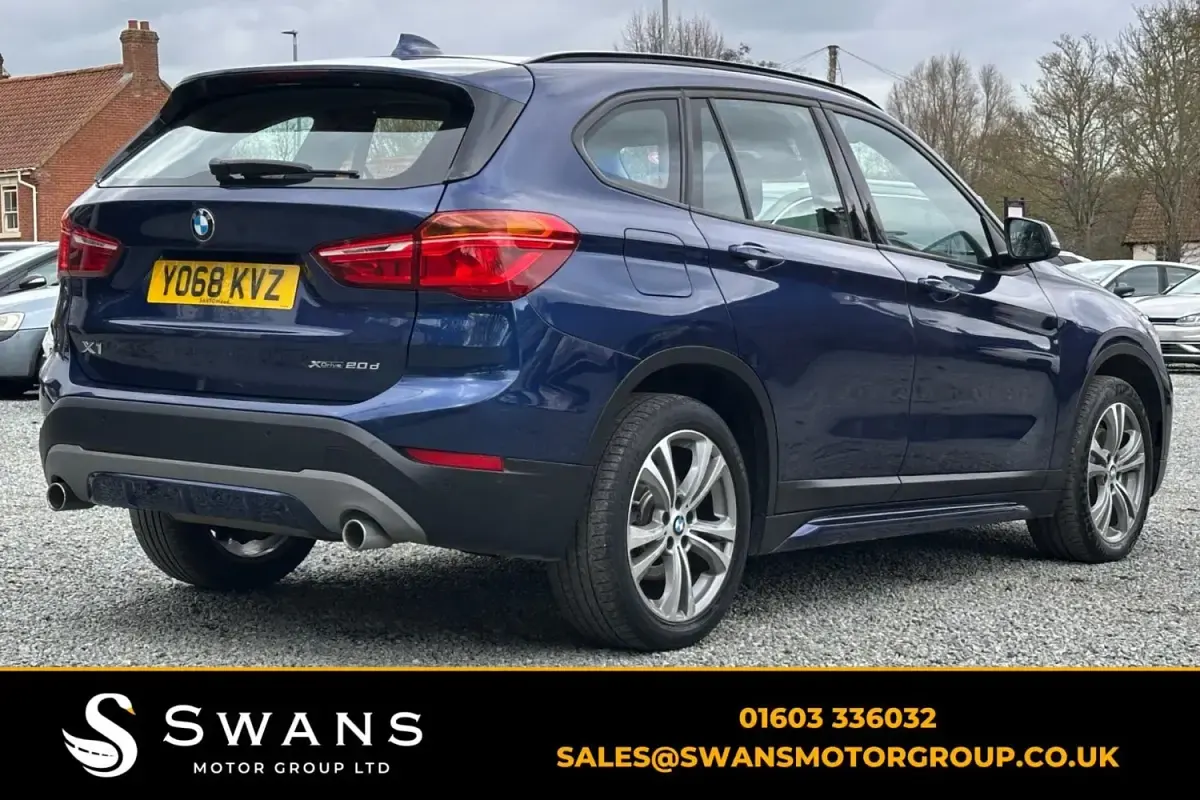 Usado BMW X1 Sport Line 190 CV (139 kW) 2018 Azul SUV