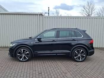 Used VW Tiguan R-line 150 HP (110 kW) 2021 Black SUV