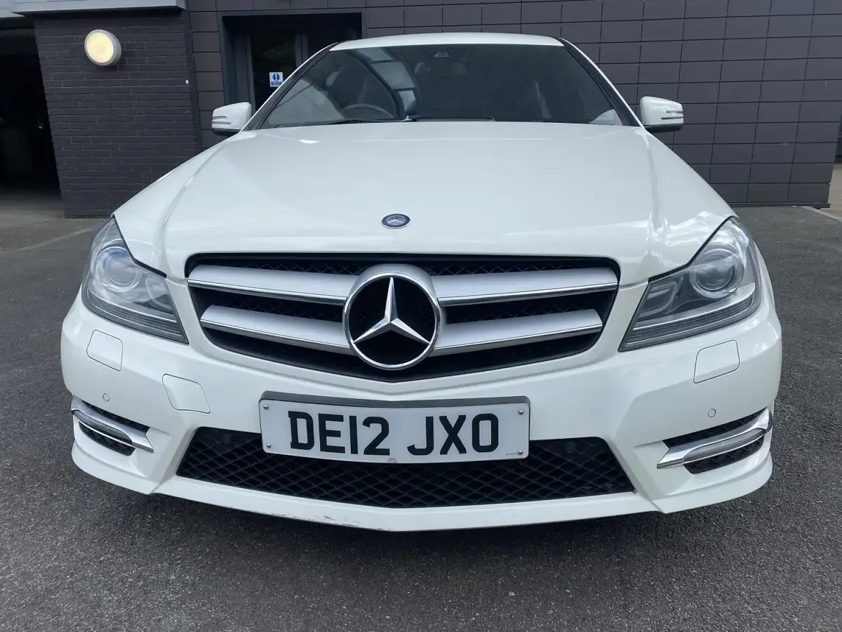 Used Mercedes C220 AMG 2012 White Coupe