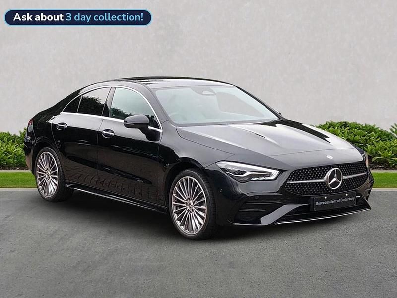 Black Used 2024 Mercedes CLA250e AMG Line Premium Sedan | £30,999 (Expensive) - Image 1/4