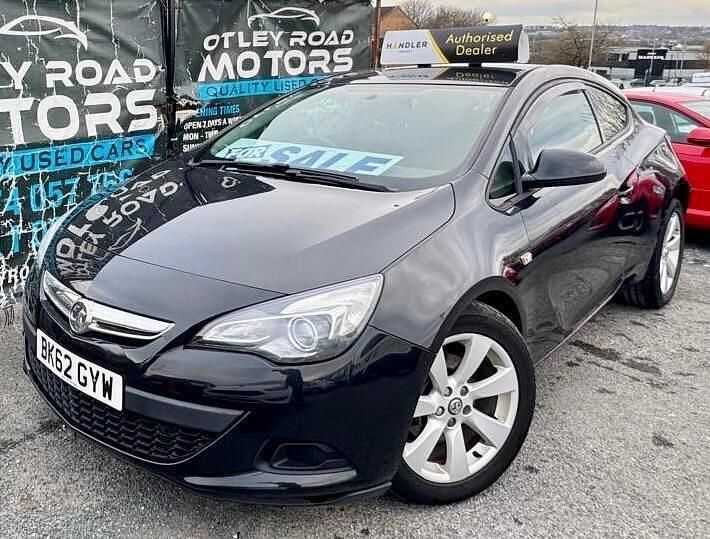 Used Vauxhall Astra GTC Sport 2012 Black Hatchback