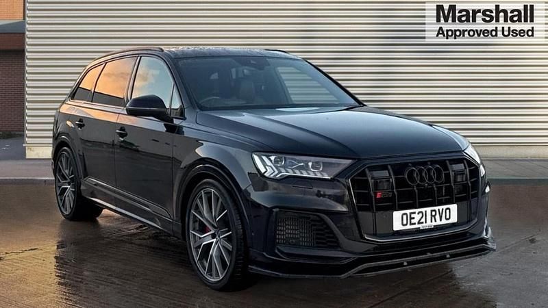 Used Audi SQ7 Comfort 507 HP (372 kW) 2021 Black SUV