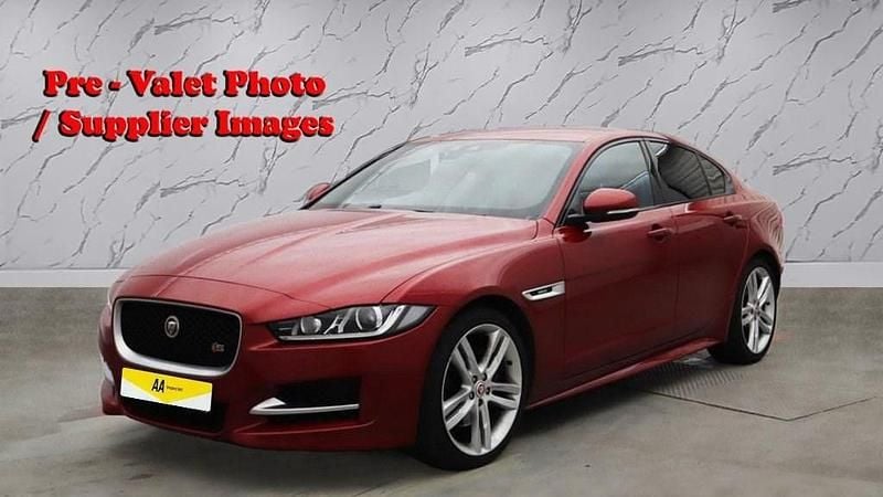 Red Used 2015 Jaguar XE R-Sport Sedan | £7,000 (Fair price) - Image 1/4