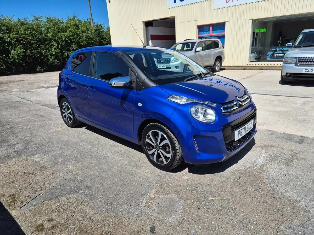 Used Citroën C1 Shine 2021 Blue Hatchback