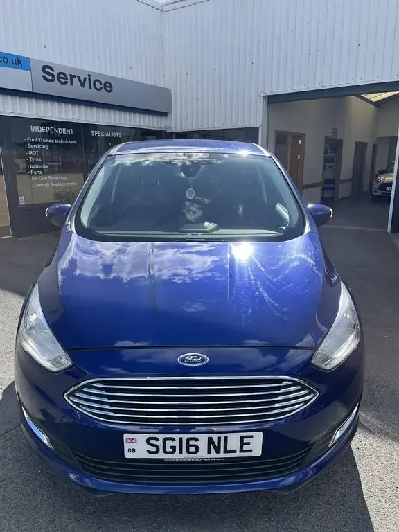 Used Ford C-MAX Titanium 120 HP (88 kW) 2016 Blue MPV