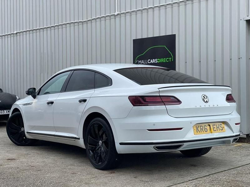Used VW Arteon R-line 2017 White Hatchback
