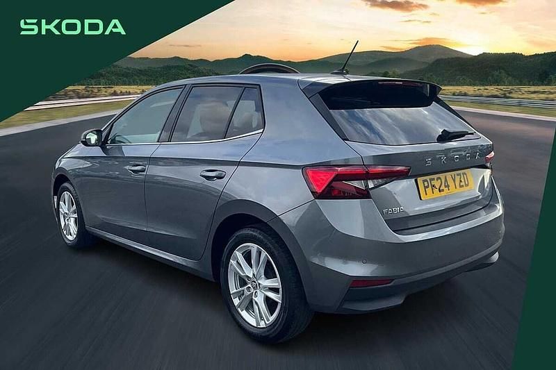 Used Skoda Fabia SE L 113 HP (83 kW) 2024 Grey Hatchback