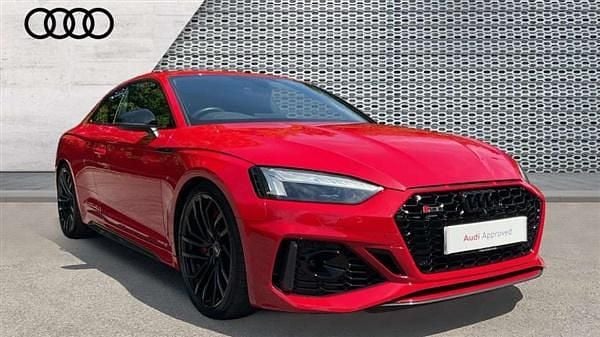 Red Used 2023 Audi RS5 Design Coupe | £52,785 (Fair price) - Image 1/4