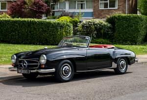 Used Mercedes 190 105 HP (77 kW) 1959 Black Sedan