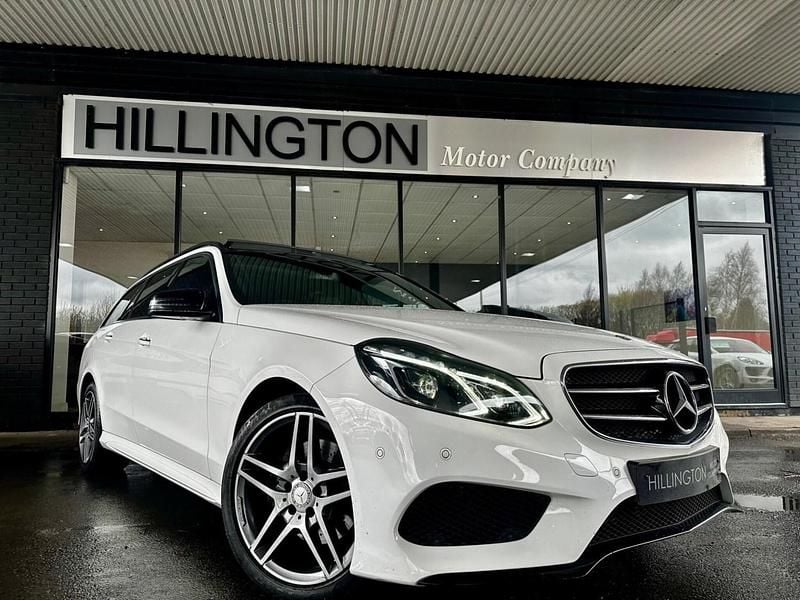 Used Mercedes E220 Premium Plus 2016 White Estate