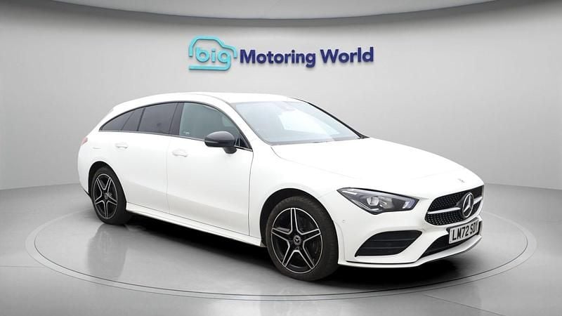 Used Mercedes CLA250e AMG Line Premium 2023 White Sedan