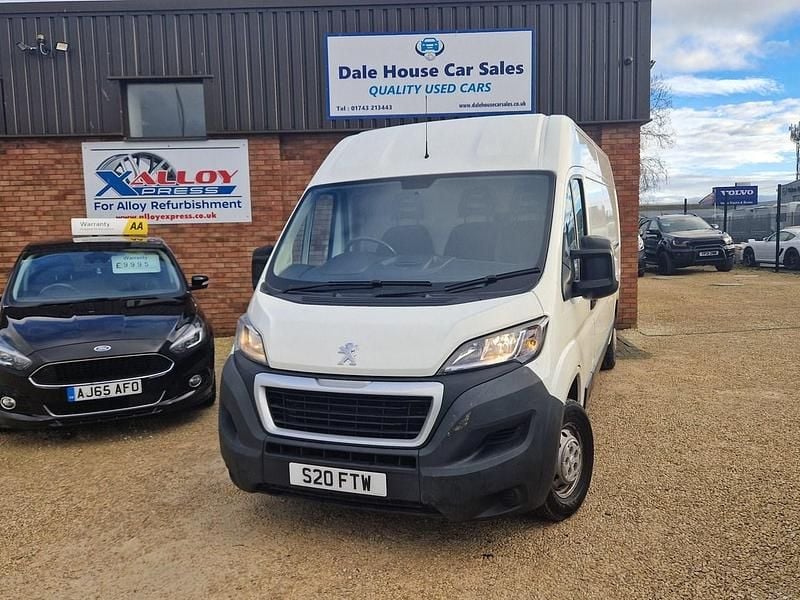 Used Peugeot Boxer 130 HP (95 kW) 2019 White Van