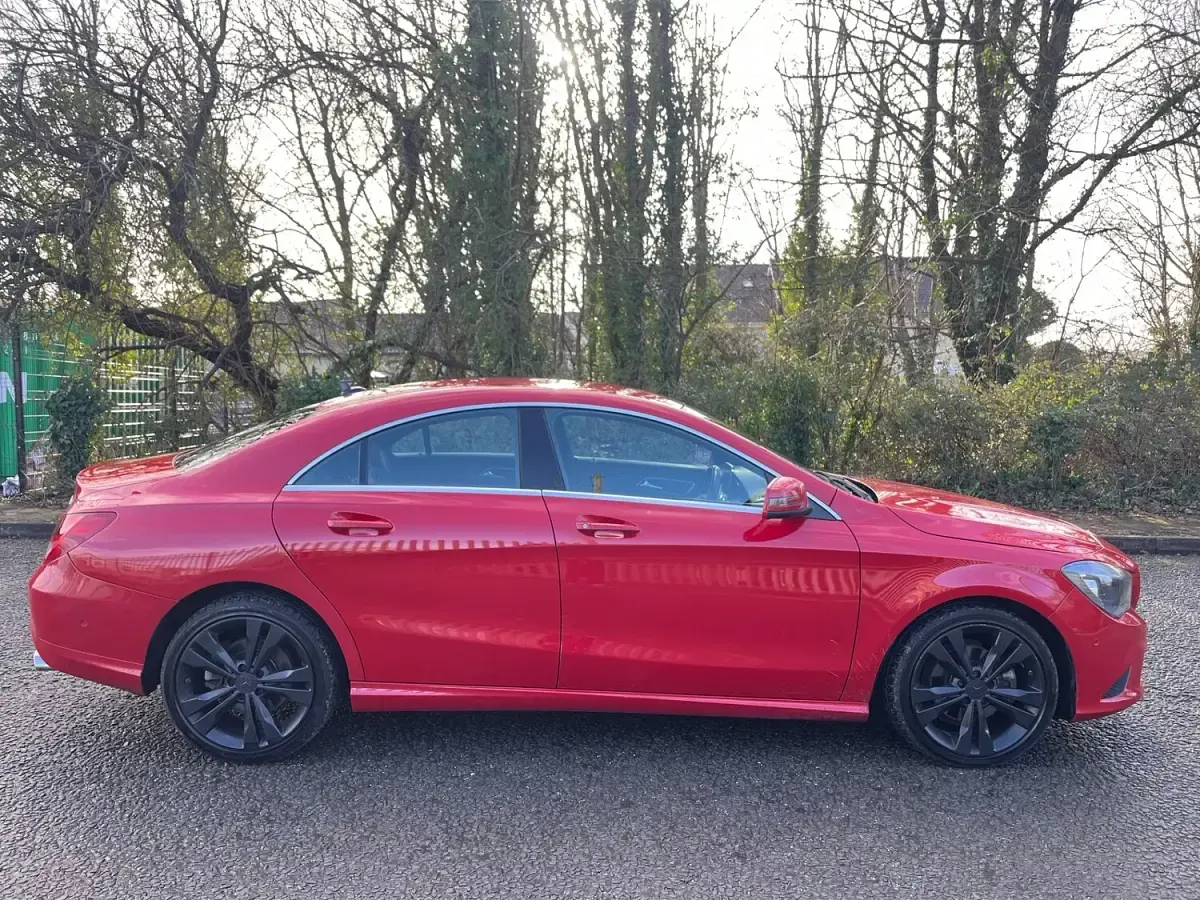 Used Mercedes CLA200 2015 Red Coupe