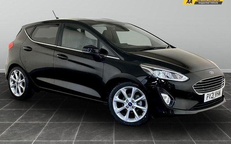 Black Used 2021 Ford Fiesta Titanium X Hatchback | £10,995 - Image 1/2