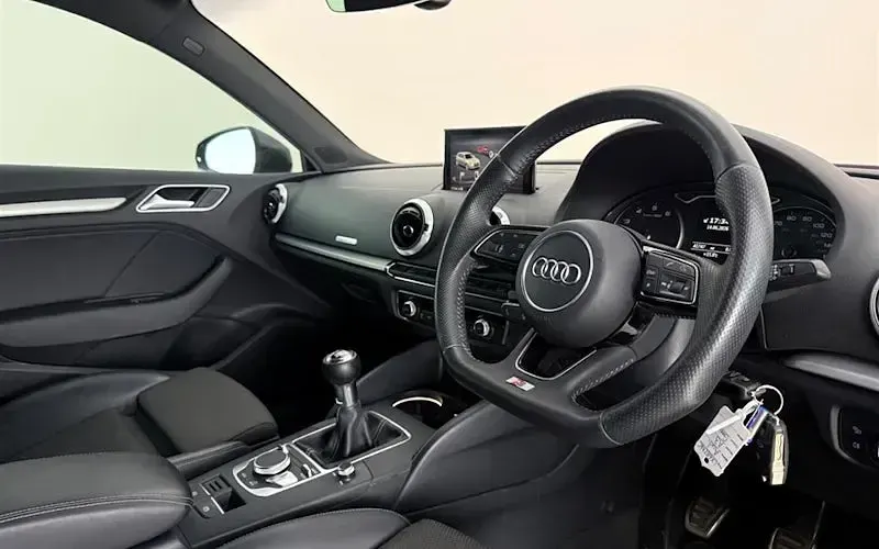 Used Audi A3 Sportback S-Line 116 HP (85 kW) 2018 Grey Hatchback
