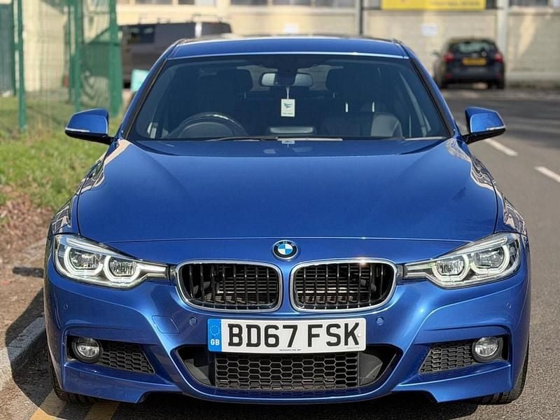 Used BMW 330e M Sport 2017 Blue Sedan