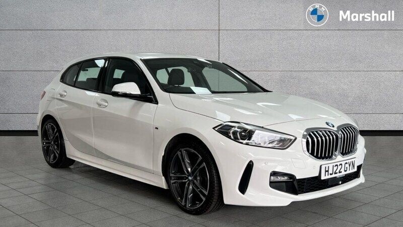 White Used 2022 BMW 118 M Sport Hatchback | £22,289 (Fair price) - Image 1/4