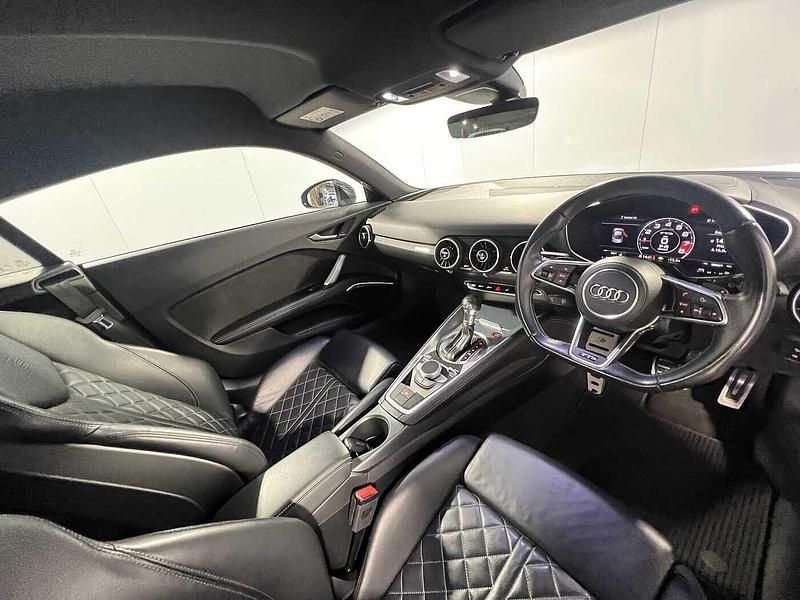 Used Audi TTS Black Edition 310 HP (228 kW) 2018 Blue Coupe