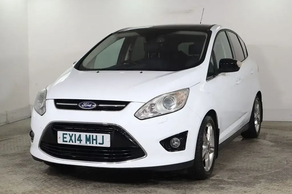 Used Ford C-MAX Titanium X 115 HP (84 kW) 2014 White MPV