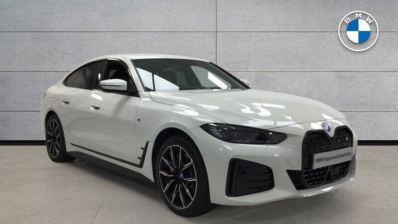 White Used 2022 BMW i4 M Sport Sedan | £31,998 (Good price) - Image 1/4