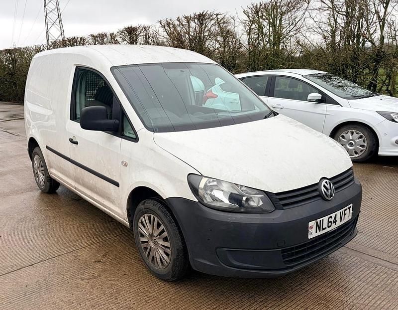 Used VW Caddy Startline 102 HP (75 kW) 2014 White MPV