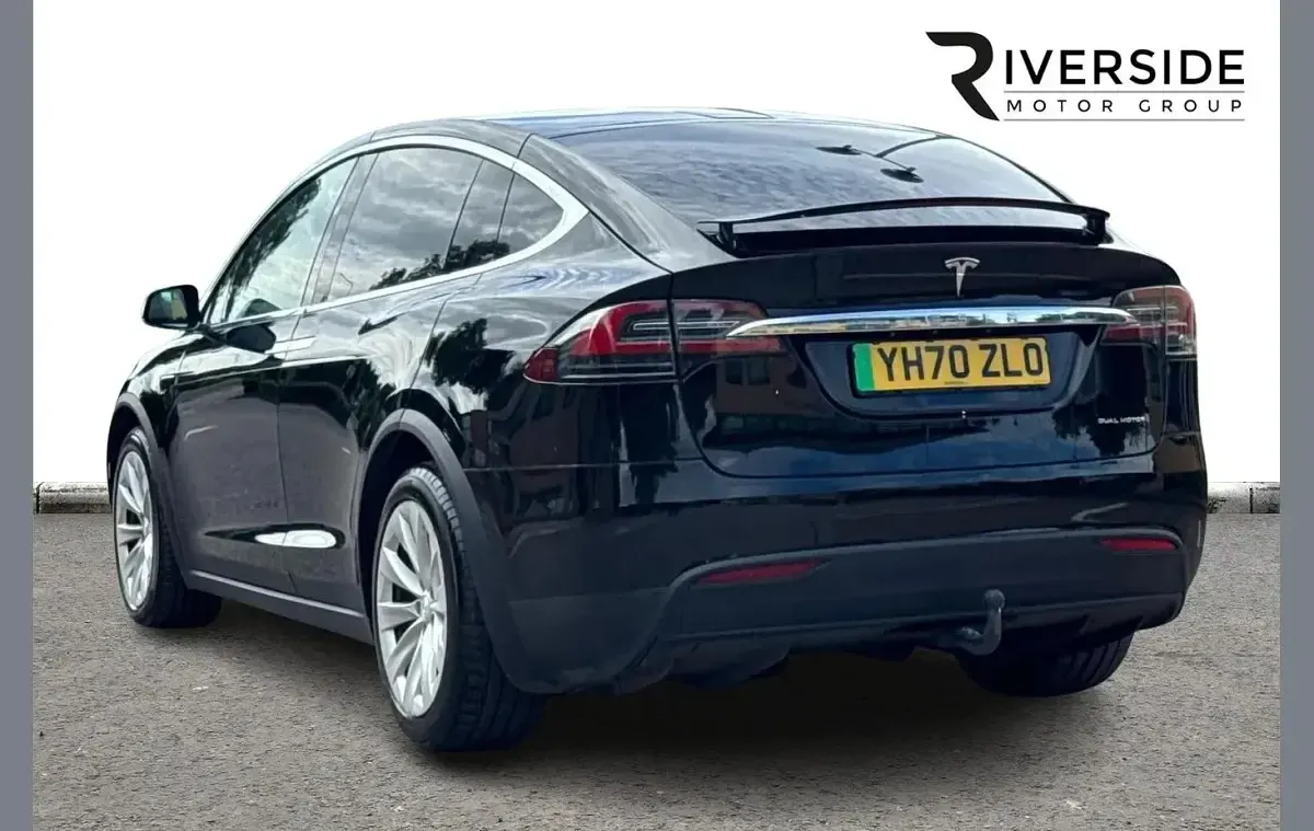 Used Tesla Model X Long Range AWD 397 kW (541 HP) 2020 Black SUV