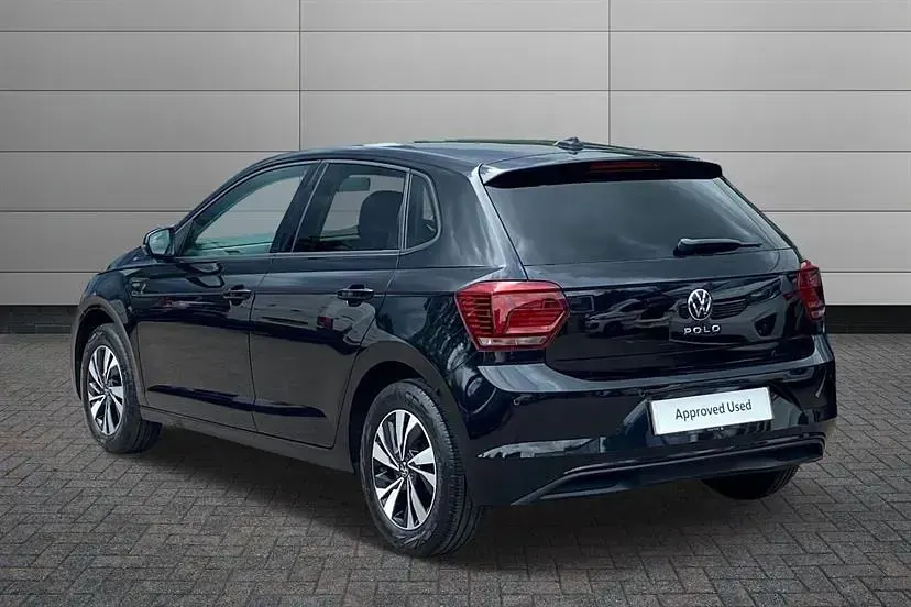 Used VW Polo Match 80 HP (58 kW) 2021 Black Hatchback