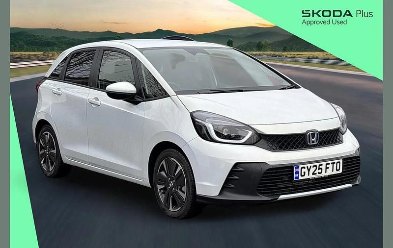 White New 2025 Honda Jazz Advance Hatchback | £23,284 (Fair price) - Image 1/4
