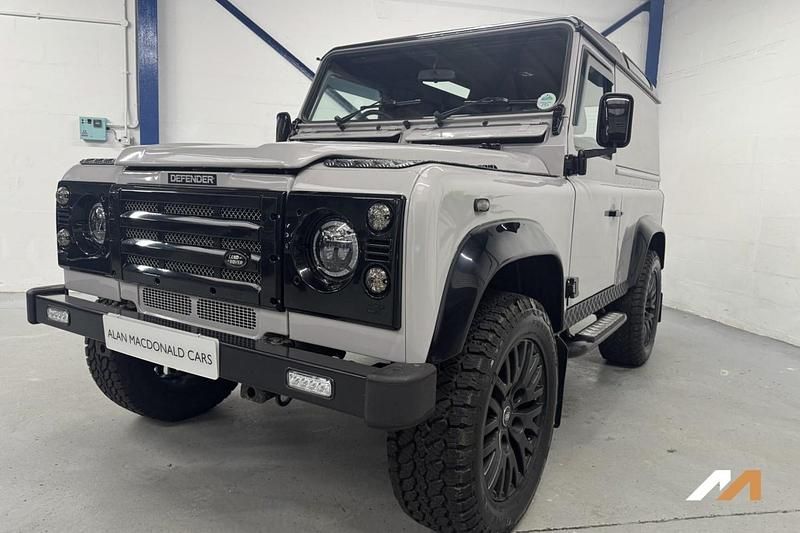 Used Land Rover Defender 120 HP (88 kW) 2005 Blue Hatchback
