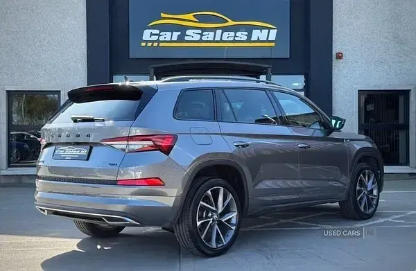 Used Skoda Kodiaq SportLine 150 HP (110 kW) 2023 Grey SUV