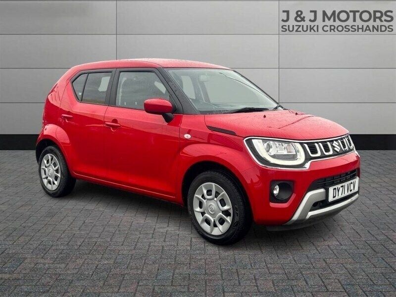 Red Used 2021 Suzuki Ignis SZ3 Hatchback | £12,495 (Fair price) - Image 1/2