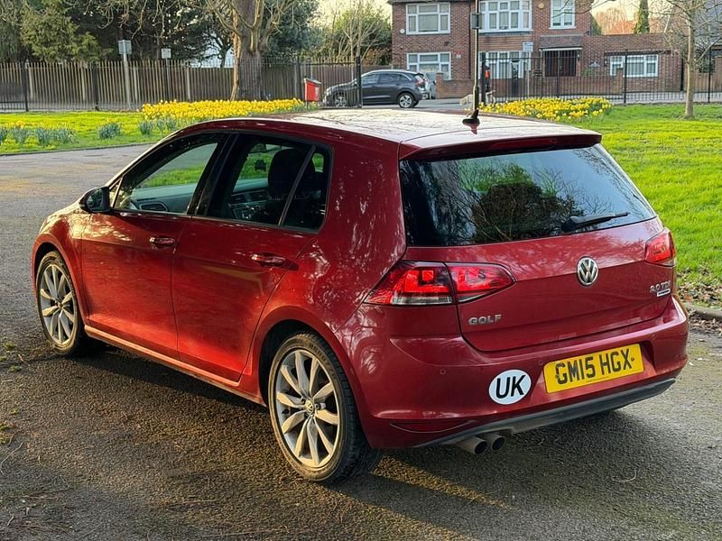 Used VW Golf VII GT 2015 Red Hatchback